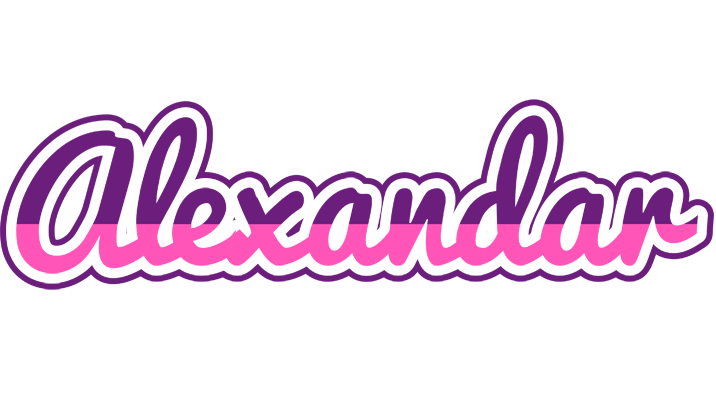 Alexandar cheerful logo