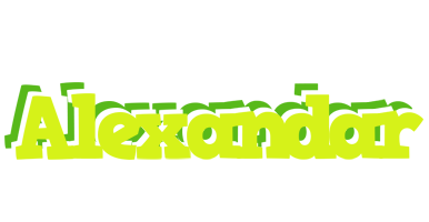 Alexandar citrus logo