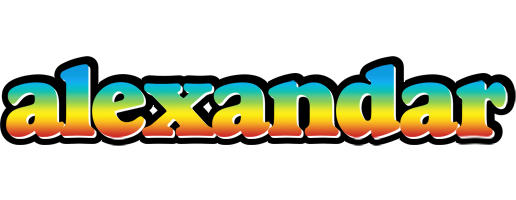 Alexandar color logo