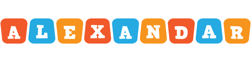 Alexandar comics logo