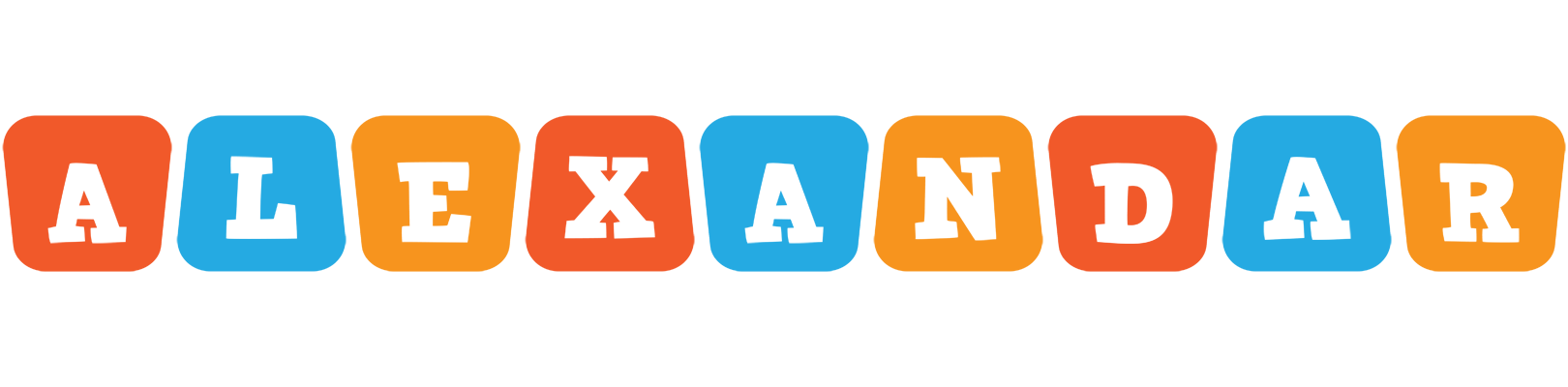 Alexandar comics logo