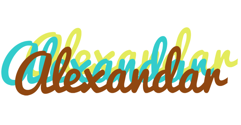 Alexandar cupcake logo