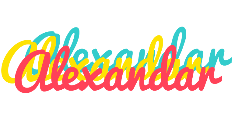 Alexandar disco logo