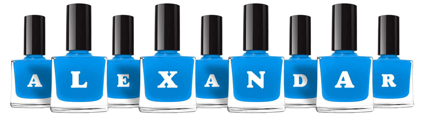 Alexandar glossy logo