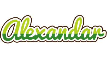 Alexandar golfing logo