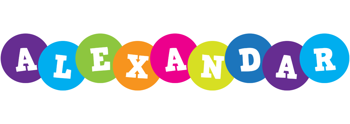 Alexandar happy logo