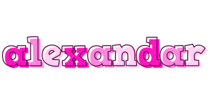 Alexandar hello logo