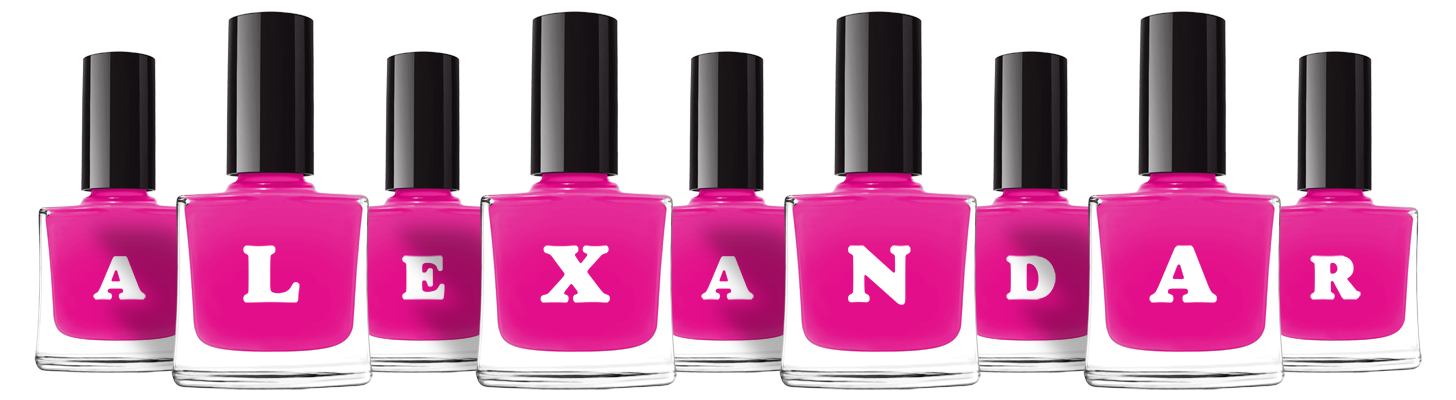 Alexandar nails logo