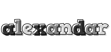 Alexandar night logo