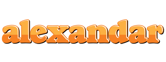 Alexandar orange logo