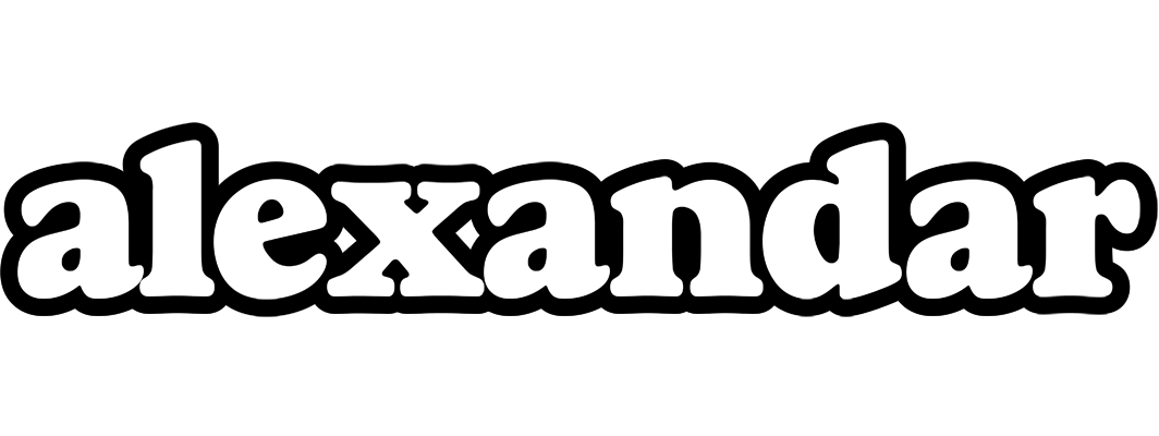 Alexandar panda logo