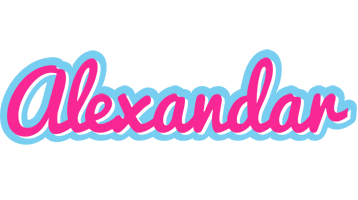 Alexandar popstar logo