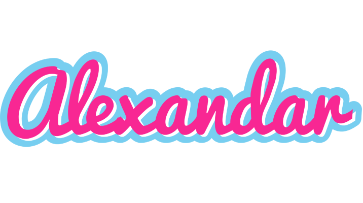 Alexandar popstar logo