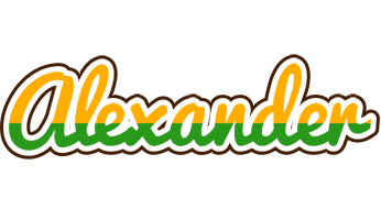Alexander banana logo
