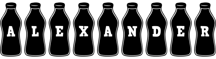Alexander bottle logo