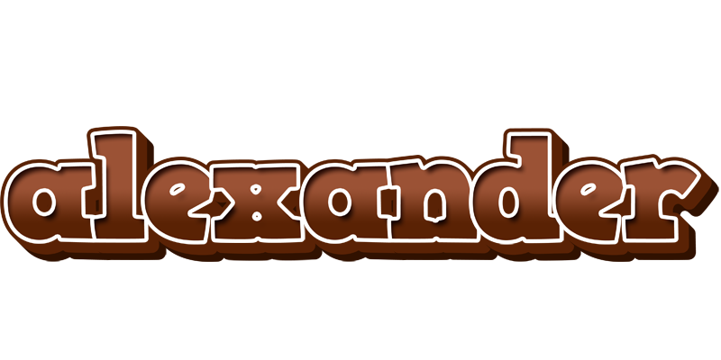 Alexander brownie logo