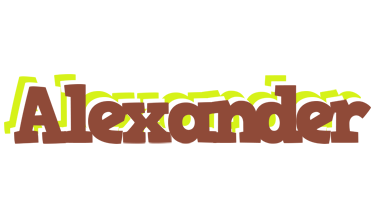 Alexander caffeebar logo