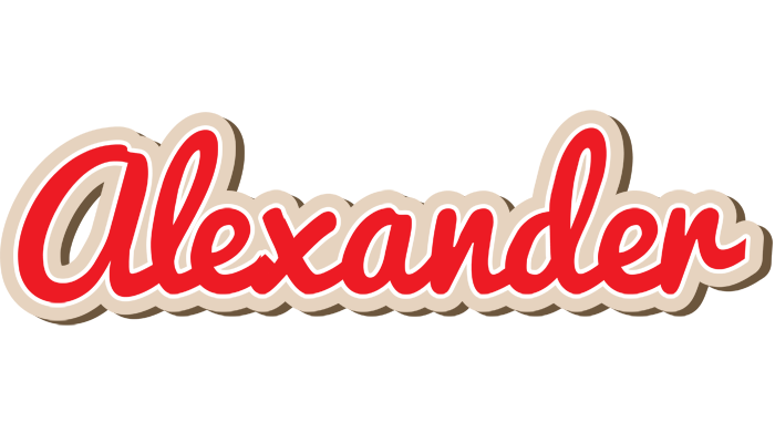 Alexander chocolate logo
