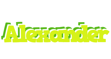 Alexander citrus logo