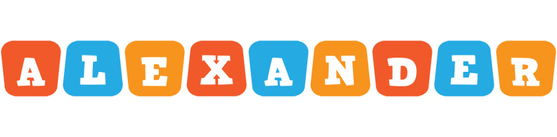 Alexander comics logo