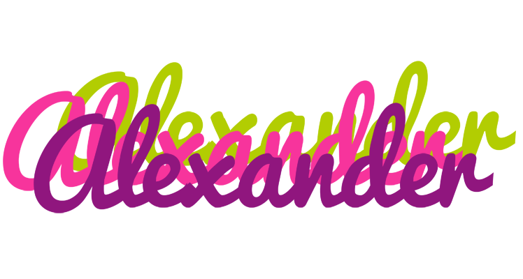 Alexander flowers logo