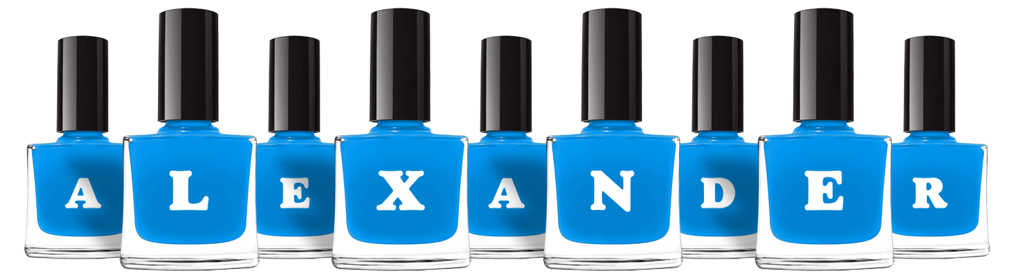 Alexander glossy logo
