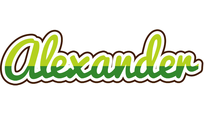 Alexander golfing logo
