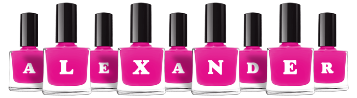 Alexander nails logo