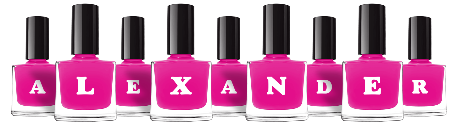 Alexander nails logo