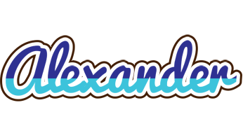 Alexander raining logo
