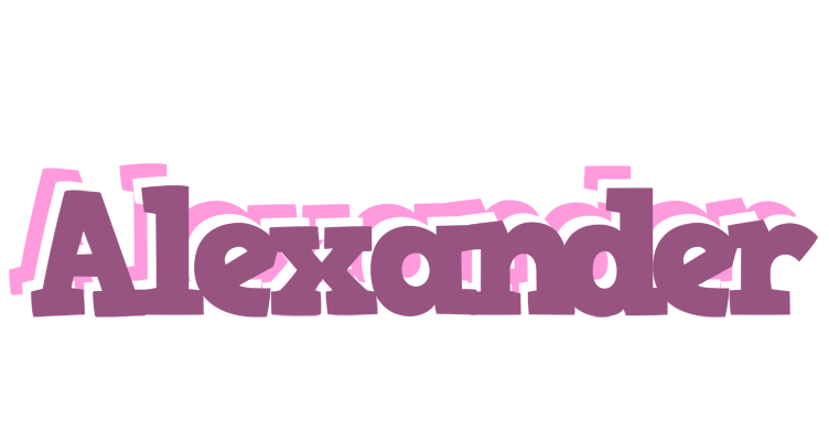 Alexander relaxing logo