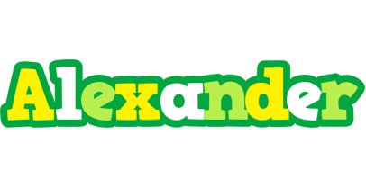 Alexander soccer logo
