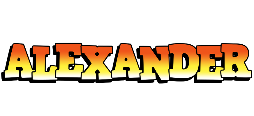 Alexander sunset logo