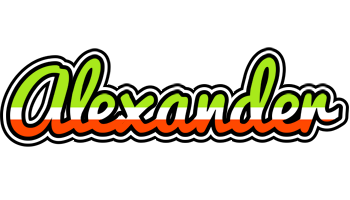 Alexander superfun logo