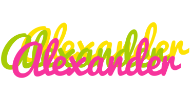 Alexander sweets logo