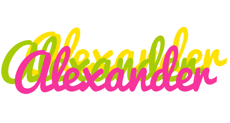 Alexander sweets logo
