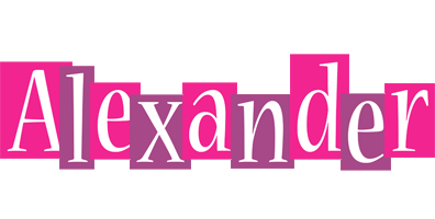 Alexander whine logo