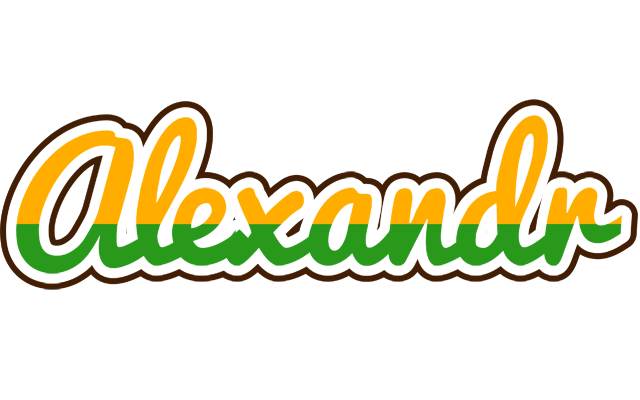 Alexandr banana logo