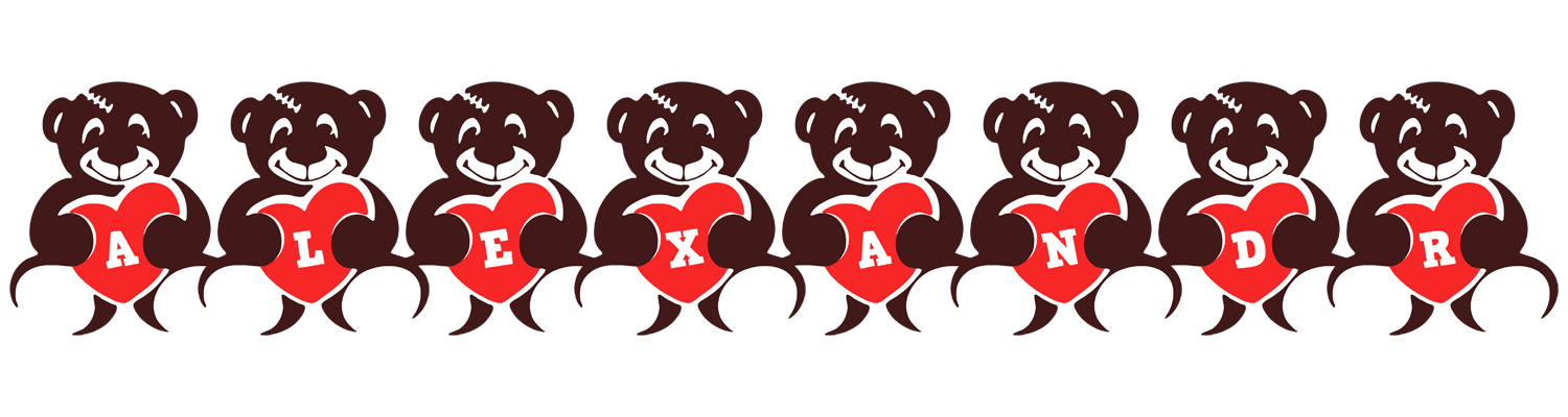 Alexandr bear logo