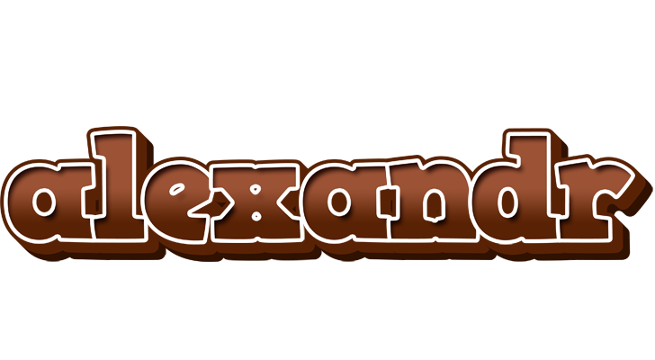 Alexandr brownie logo