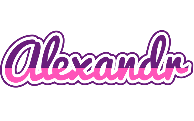 Alexandr cheerful logo