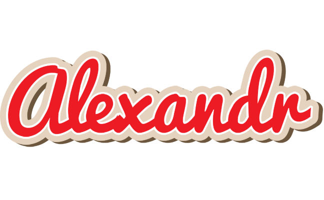Alexandr chocolate logo