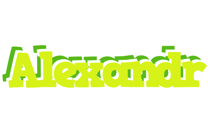 Alexandr citrus logo