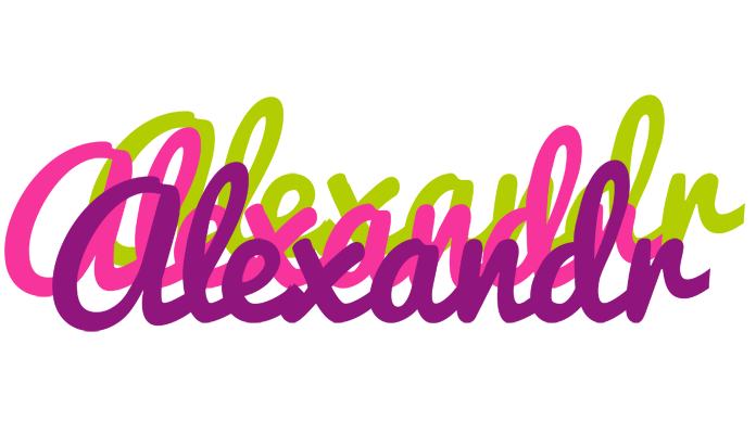 Alexandr flowers logo