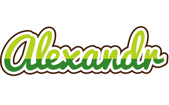 Alexandr golfing logo