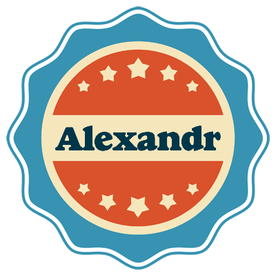 Alexandr labels logo
