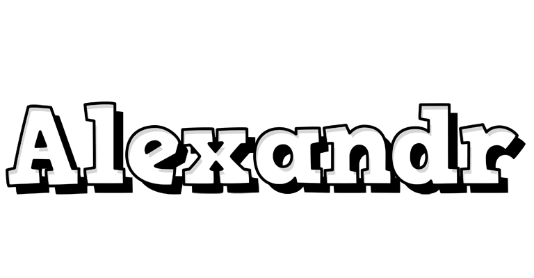 Alexandr snowing logo