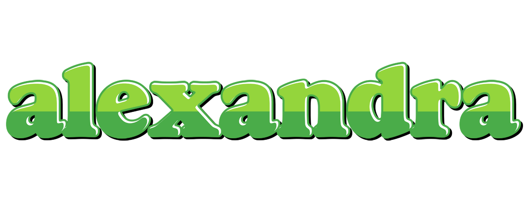 Alexandra apple logo
