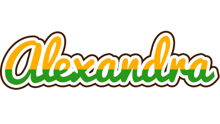 Alexandra banana logo