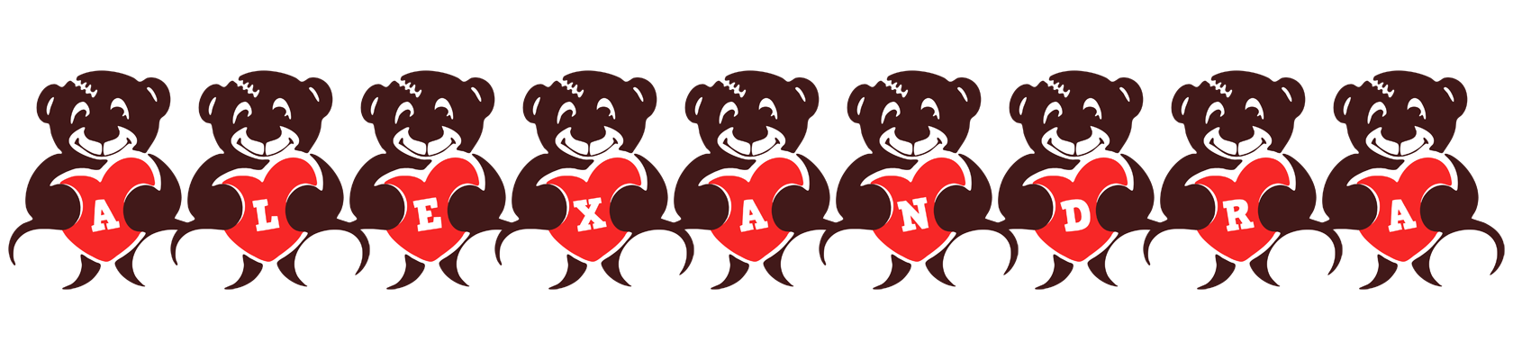 Alexandra bear logo